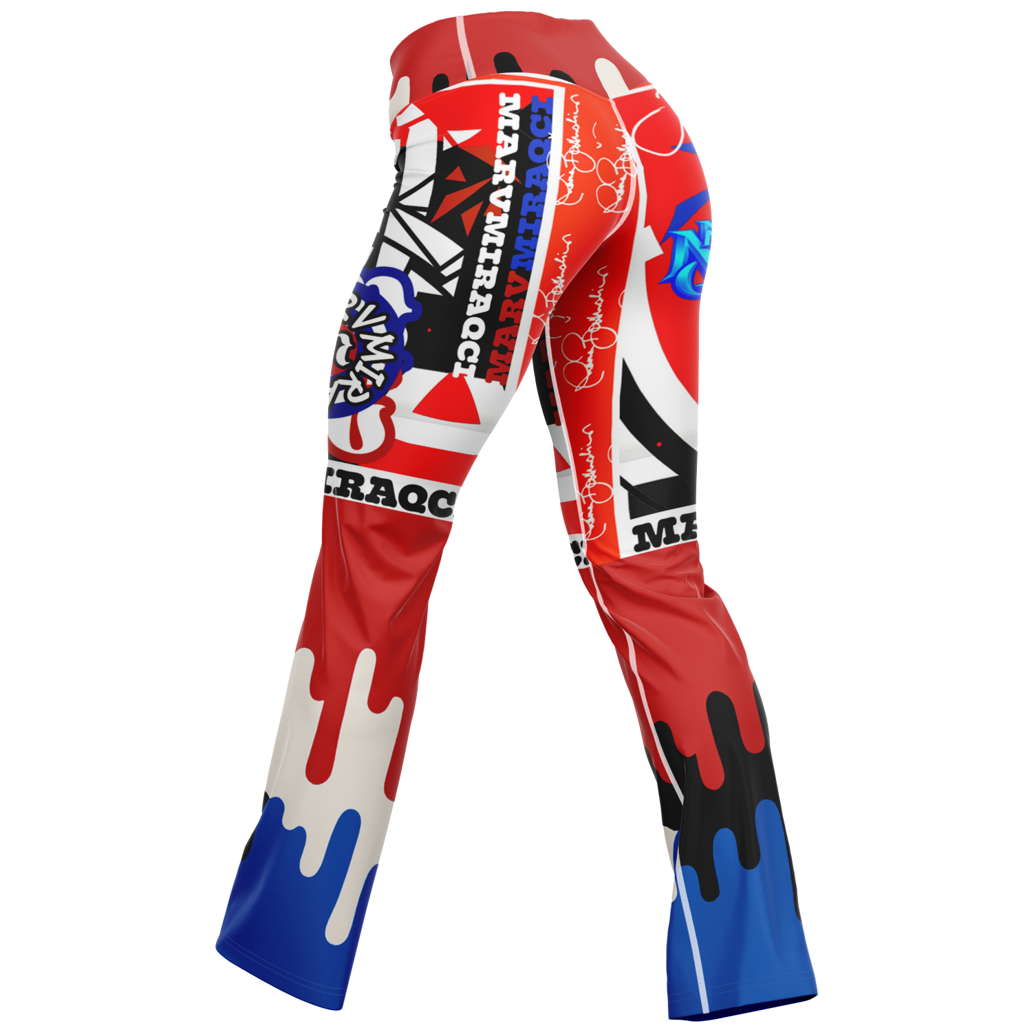 Flare Leggings - AOP