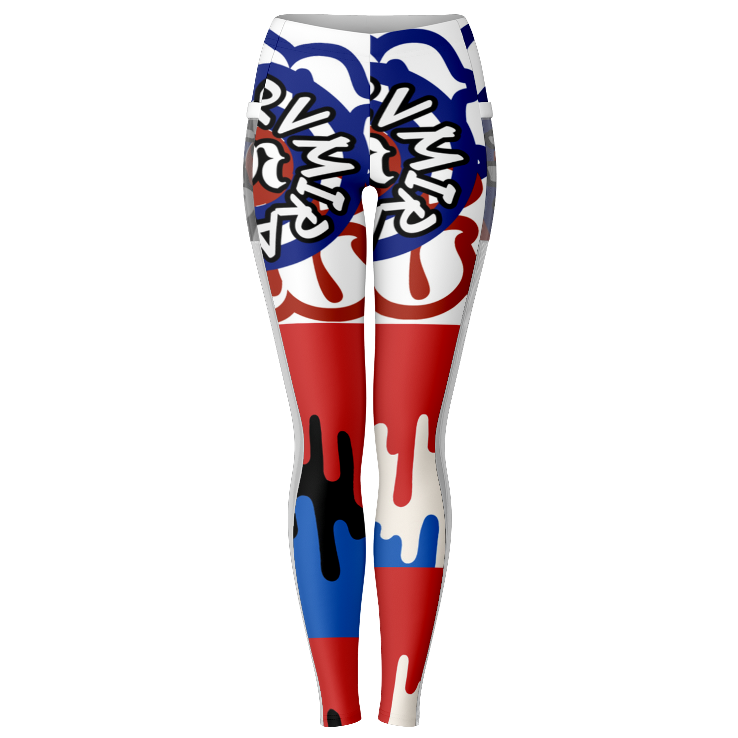 Mesh Pocket Legging - AOP