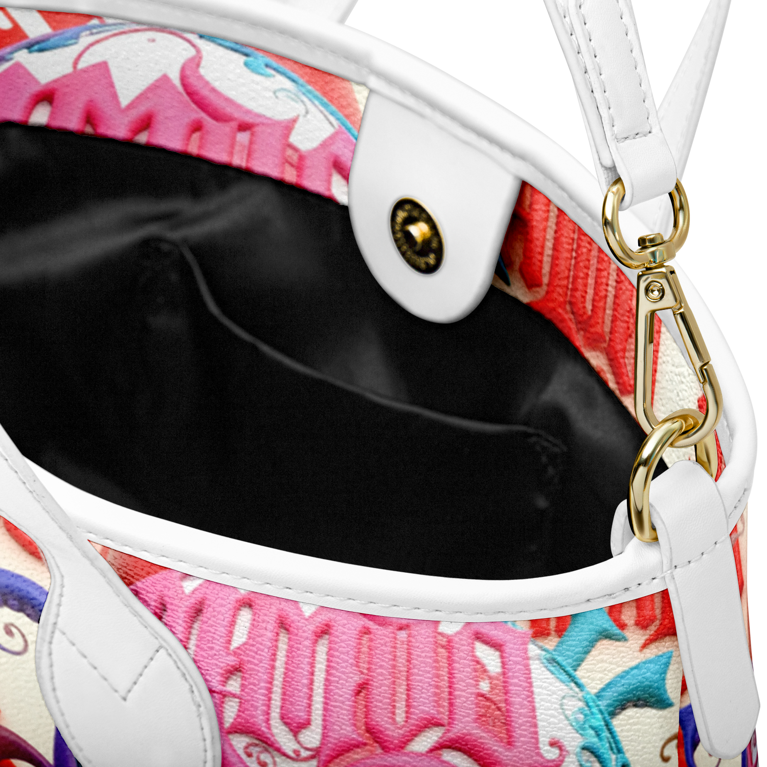 Leather Tote Bag - AOP
