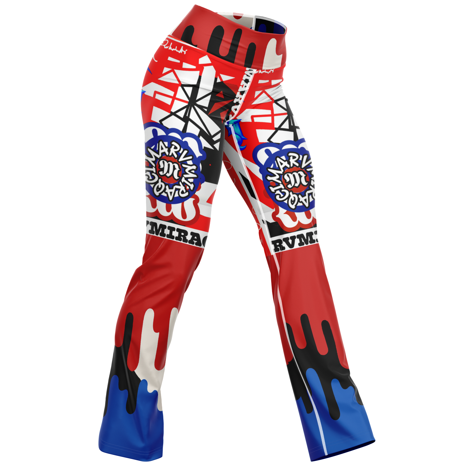 Flare Leggings - AOP